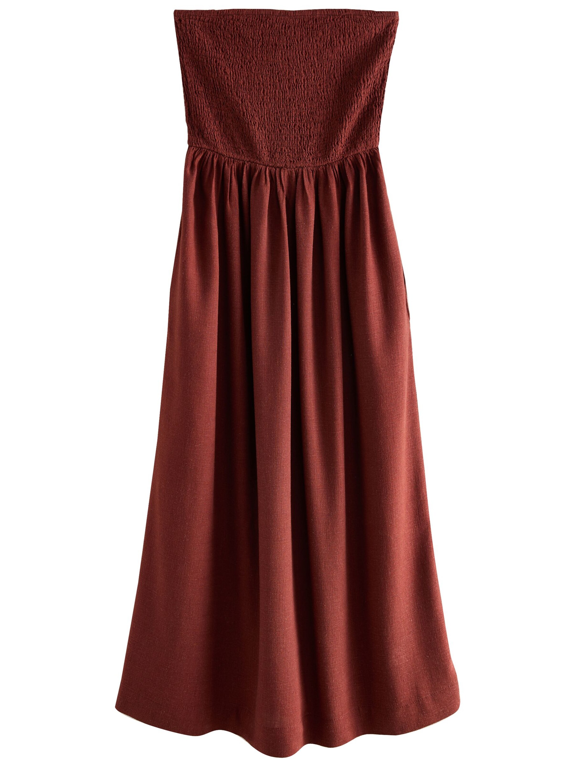 The Set Kleid in Braun