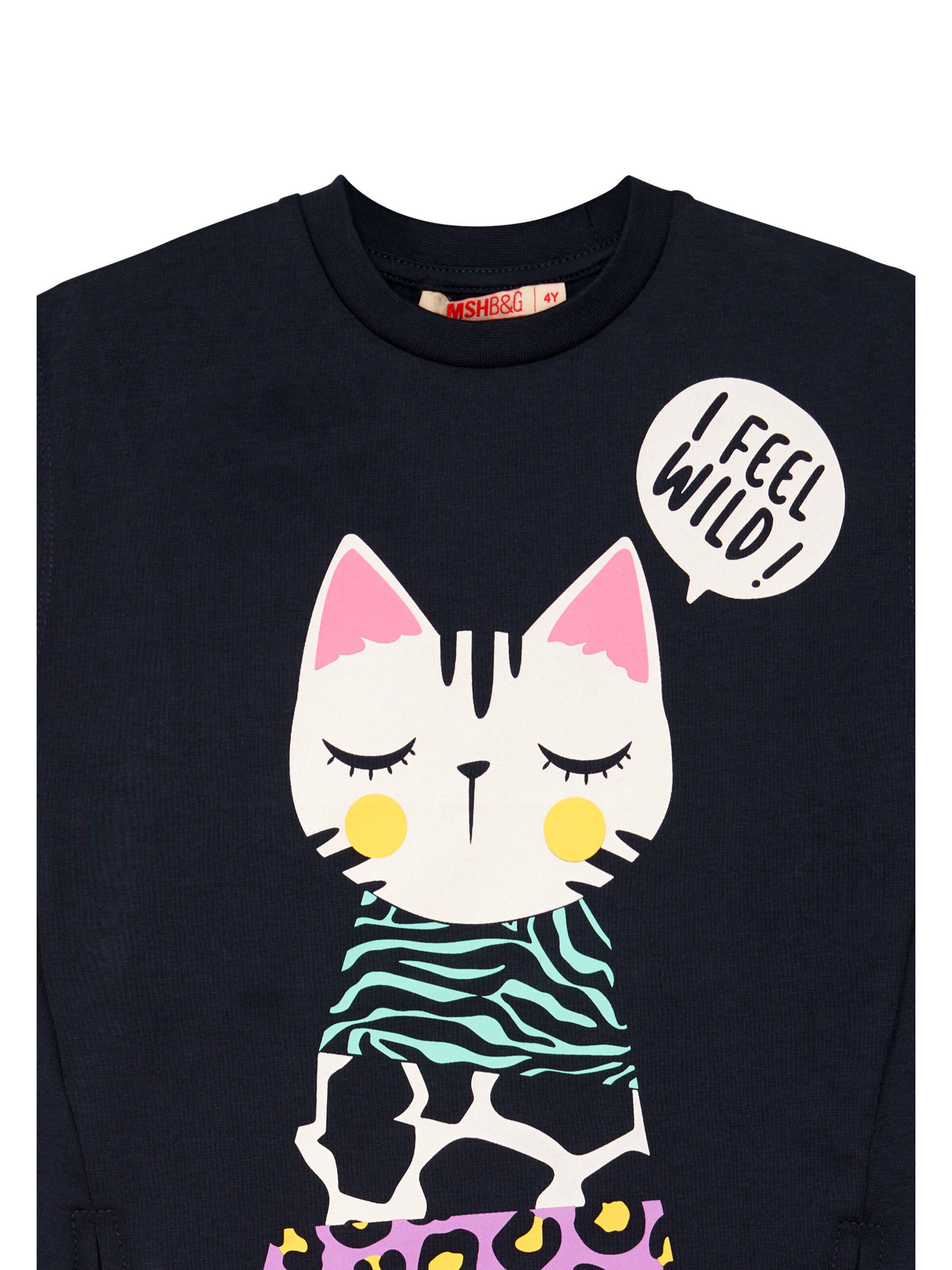 Denokids Tracksuit 'Jungle Cat' in Blue