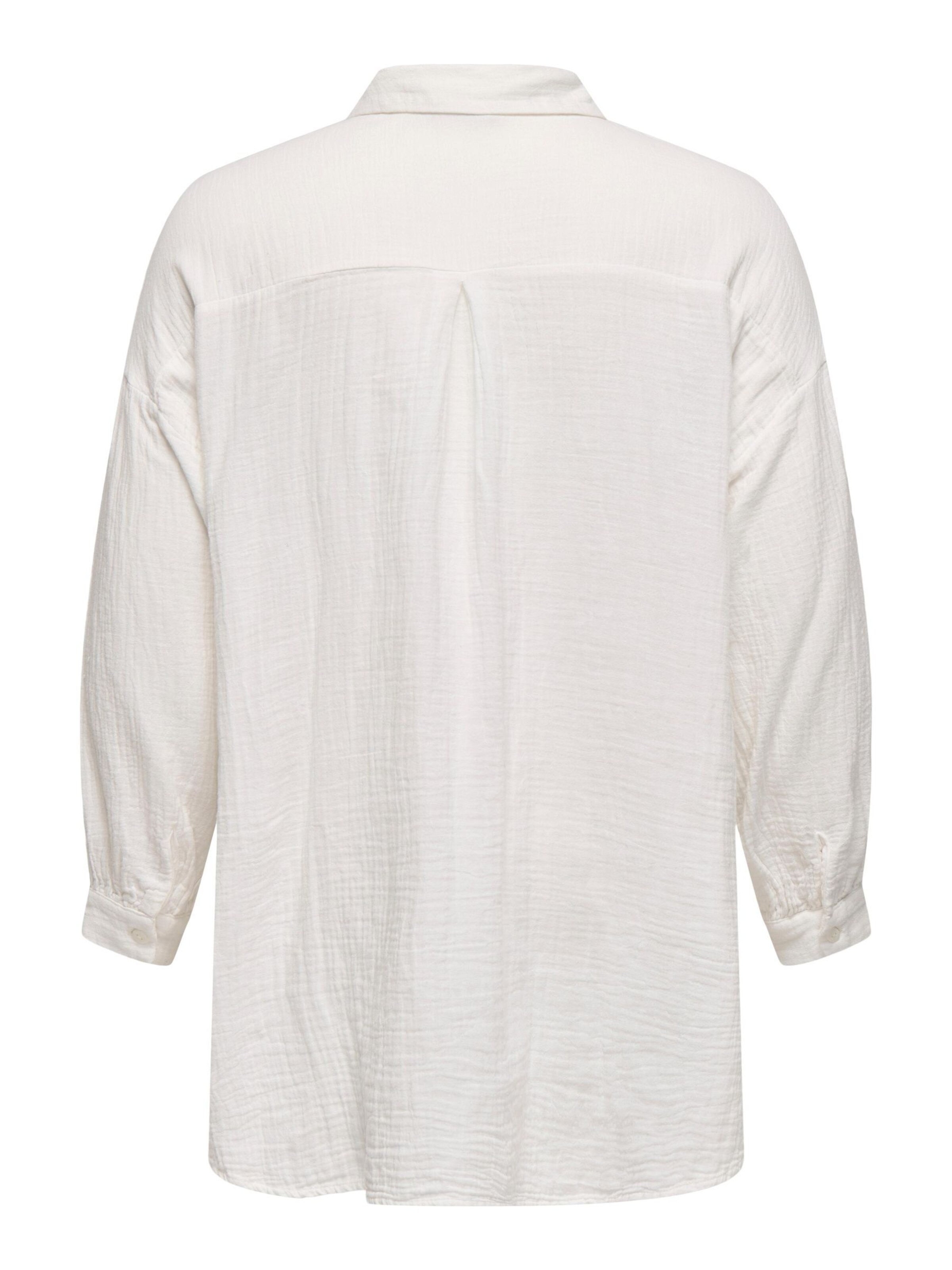 ONLY Carmakoma Bluse 'CARTHYRA' in Weiß