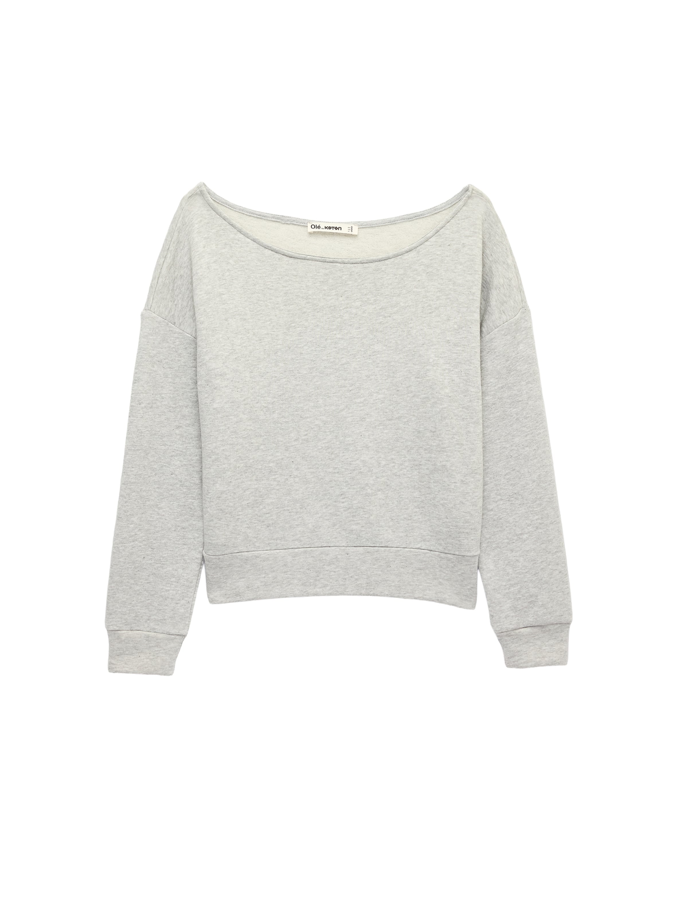 Koton Sweatshirt in Grey: front
