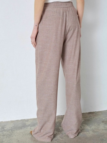 co'couture Regular Housut ' Jiho ' värissä ruskea
