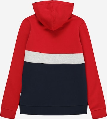 Jack & Jones Junior Μπλούζα φούτερ 'Ereid' σε κόκκινο