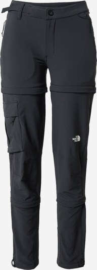 THE NORTH FACE Pantalon outdoor 'PARAMOUNT II' en noir / blanc, Vue avec produit