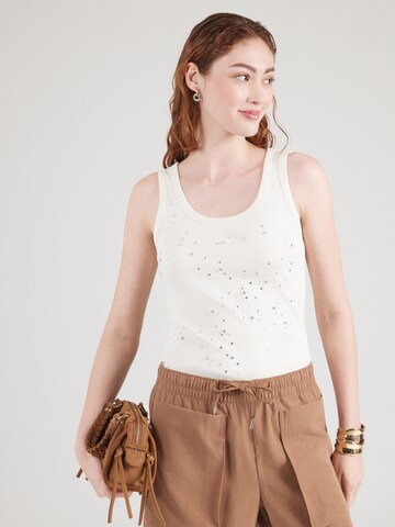 monari - Top en blanco: frente