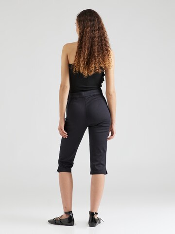 Monki Slimfit Hose in Schwarz