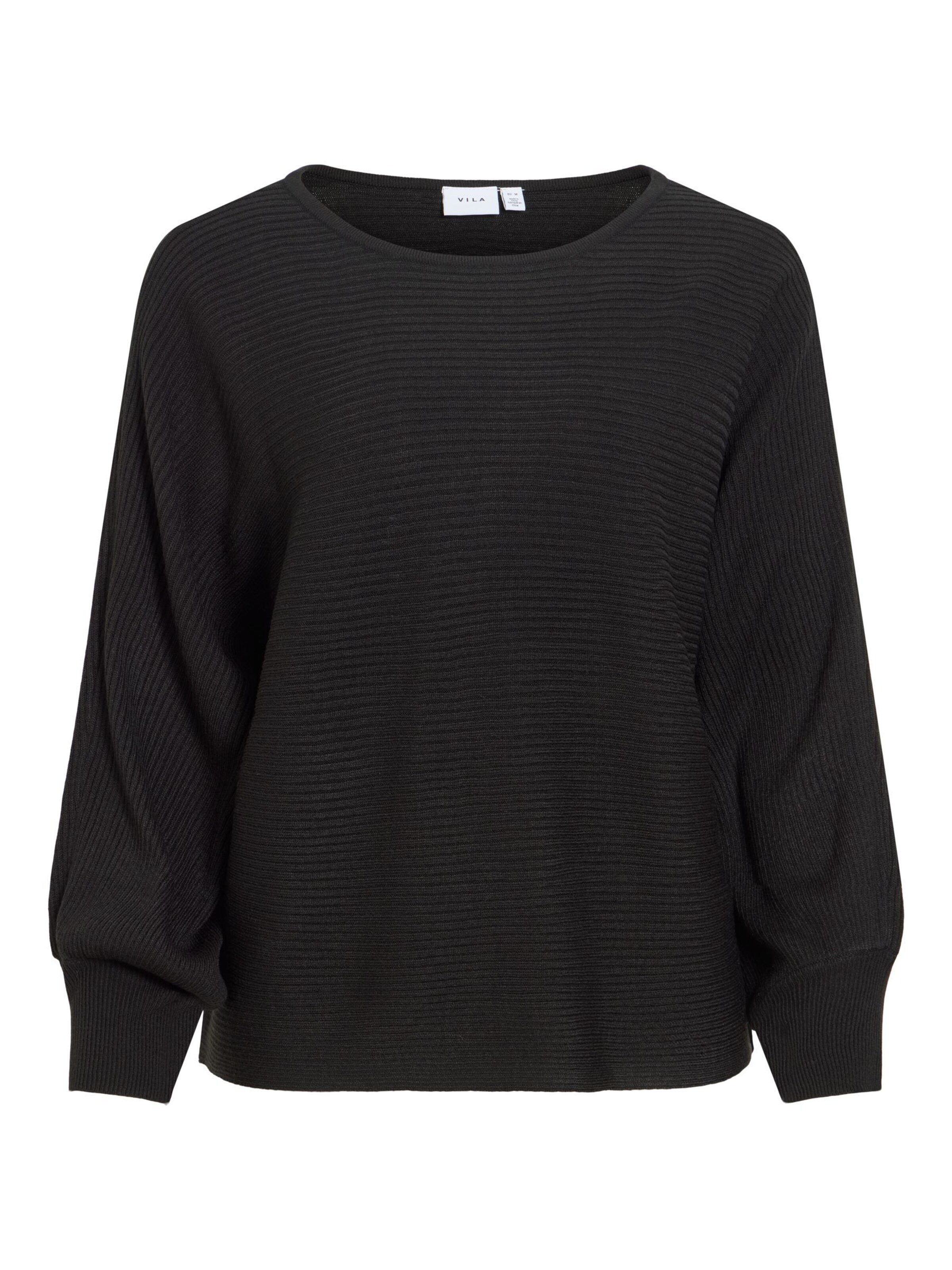 VILA Pull-over 'VIVilja' en XS en noir, Vue avec produit