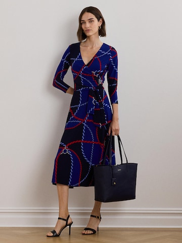Robe 'CLASSIC' Lauren Ralph Lauren en bleu : devant