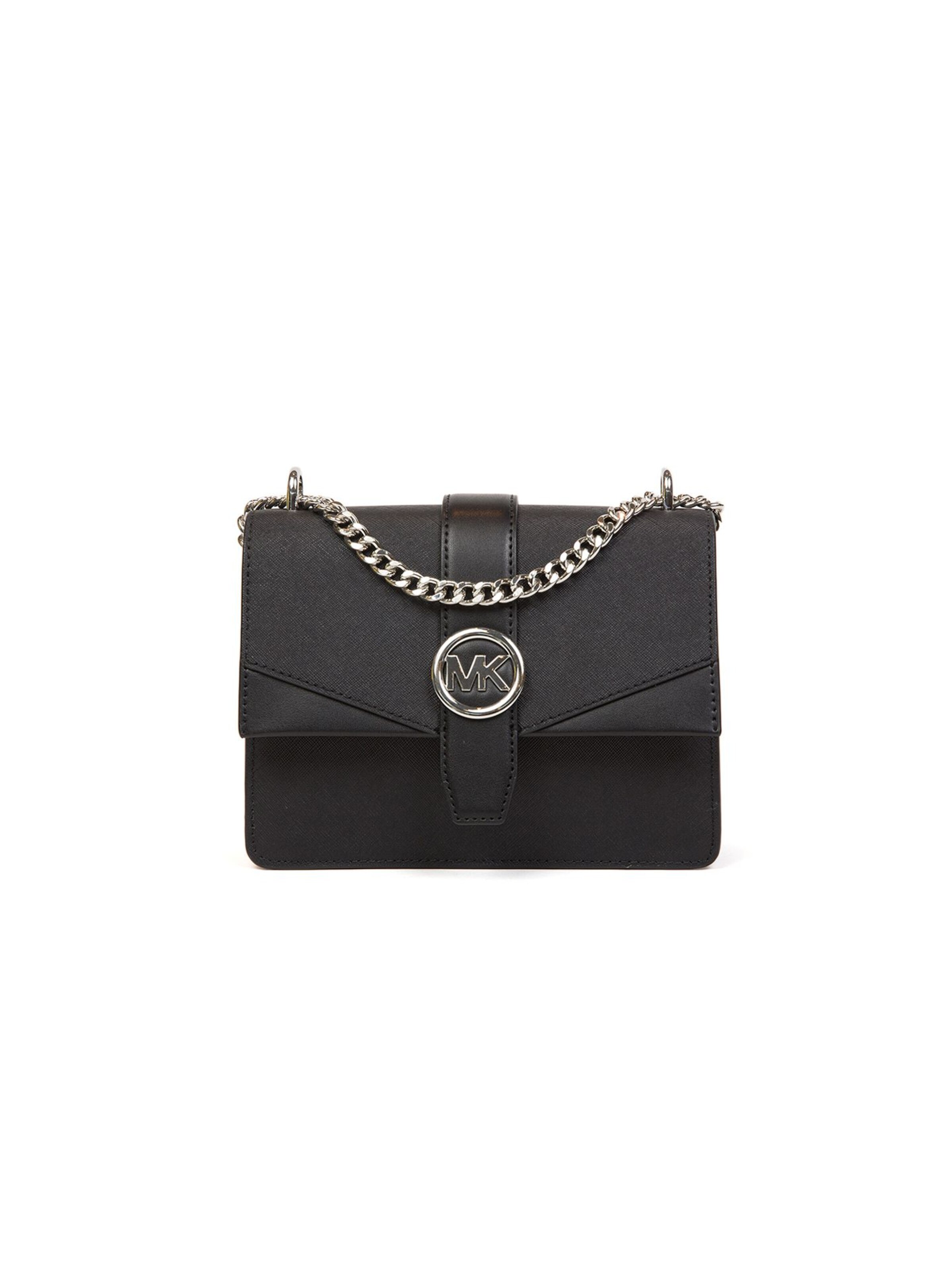 Michael Kors Shoulder bag 'Greenwich Small Flap Crossbody Bag' in Black: front