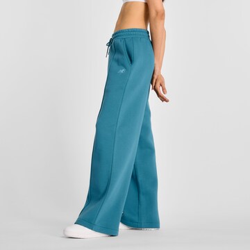 new balance Wide leg Broek in Blauw