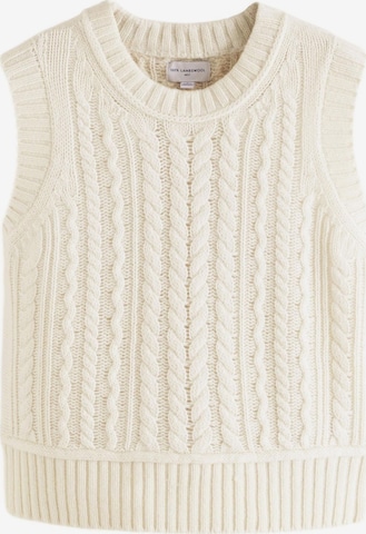 balta Next Megzta palaidinė be rankovių: priekis