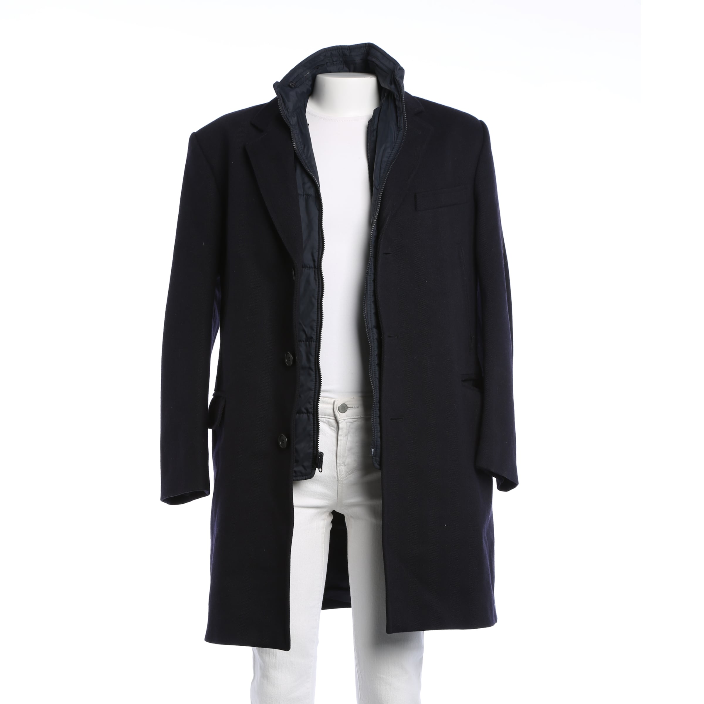 Fay Jacket & Coat in M in Blue: front