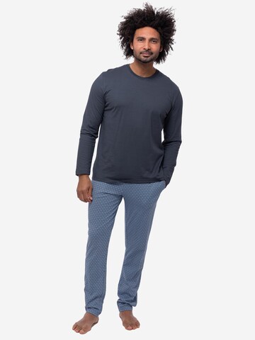 Mey Pajamas long 'Round Geo' in Grey