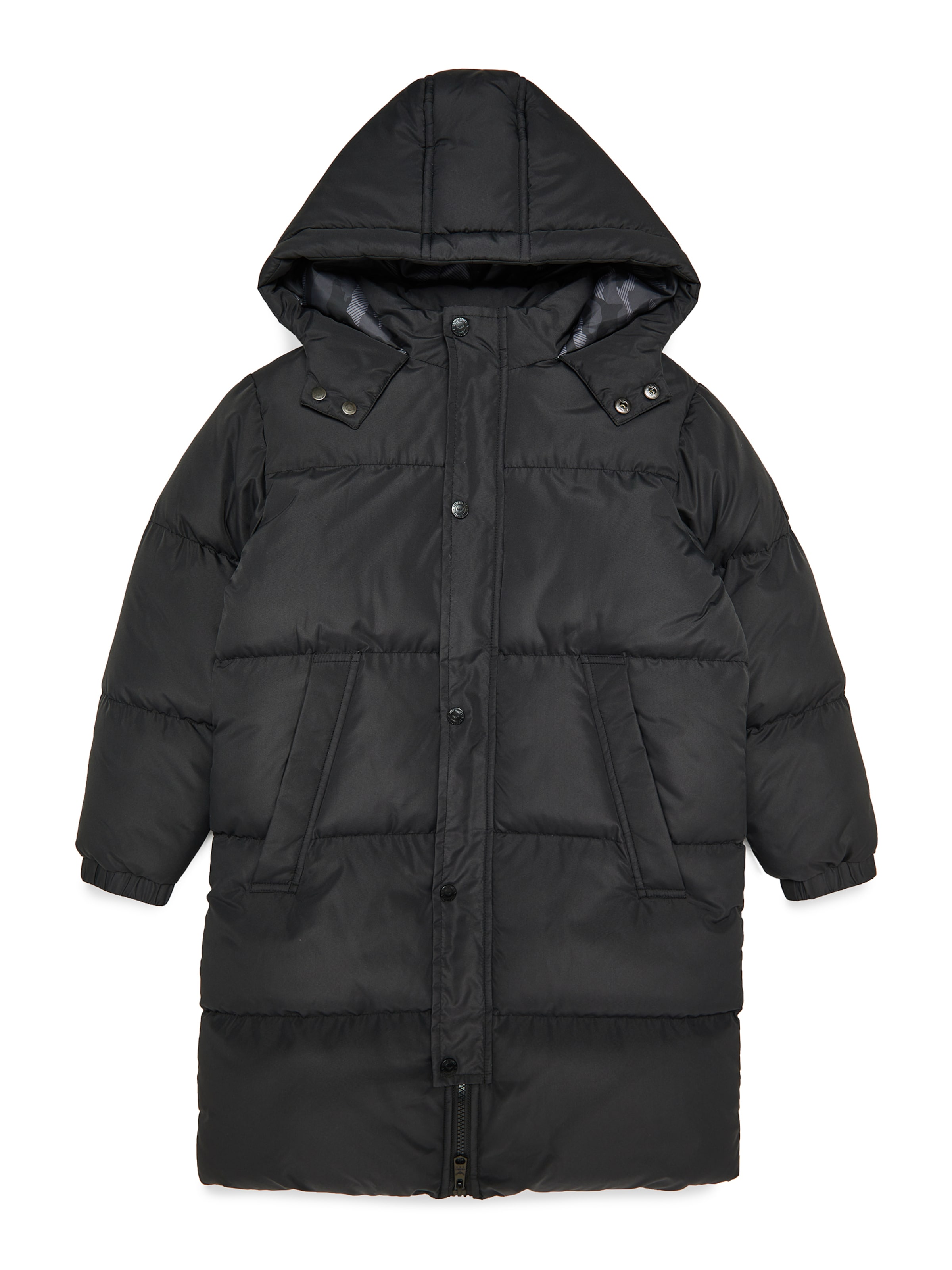 Threadboys Jacket 'Hemington' in Schwarz: Vorderseite