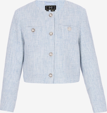 Blazer 'Festive' faina en bleu : devant