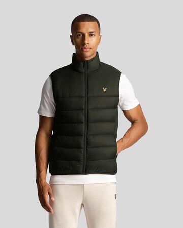 Lyle & Scott Väst i grön: framsida