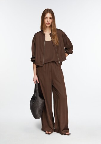 Veste mi-saison COMMA en marron