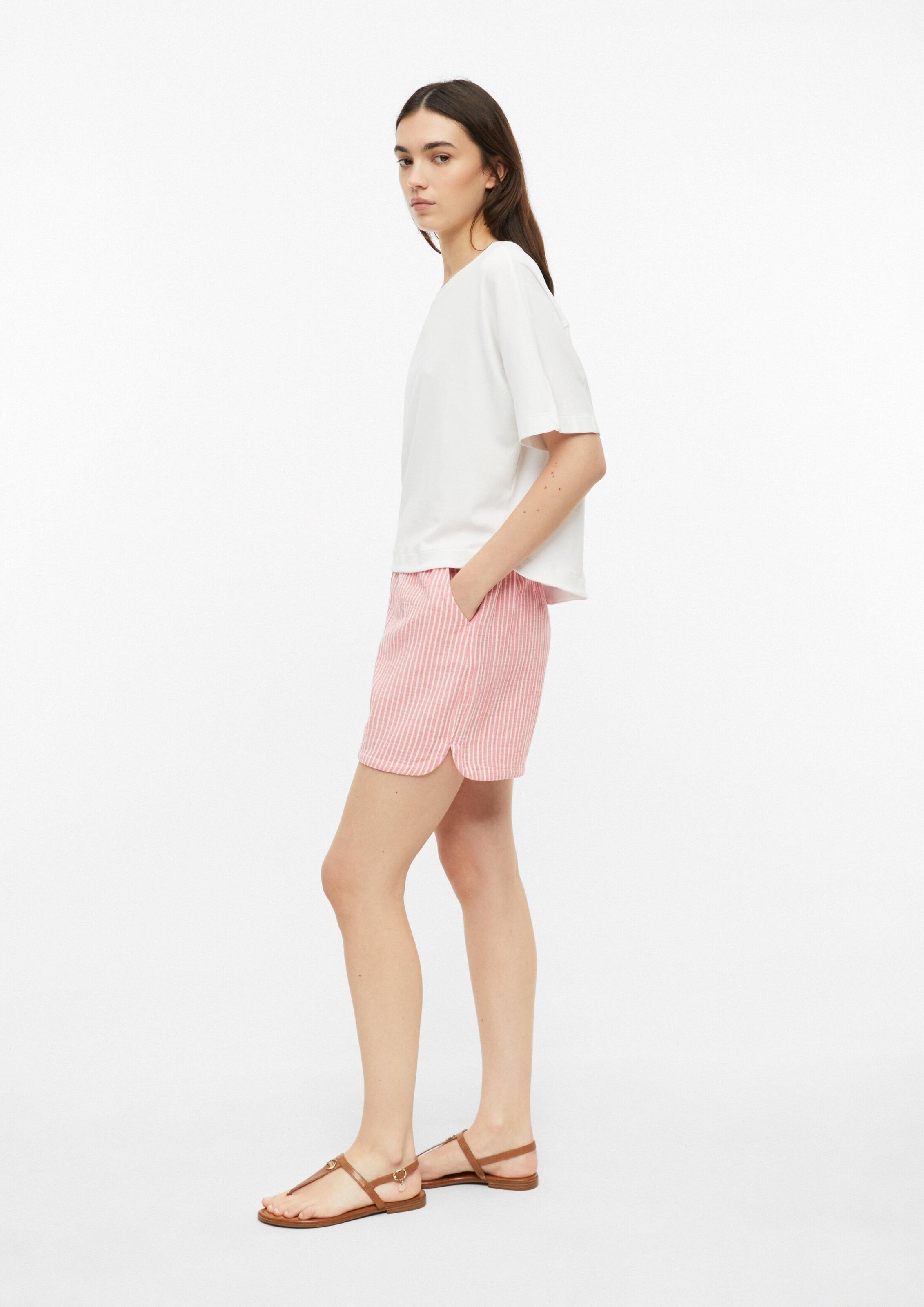 Loosefit Pantalon s.Oliver en orange