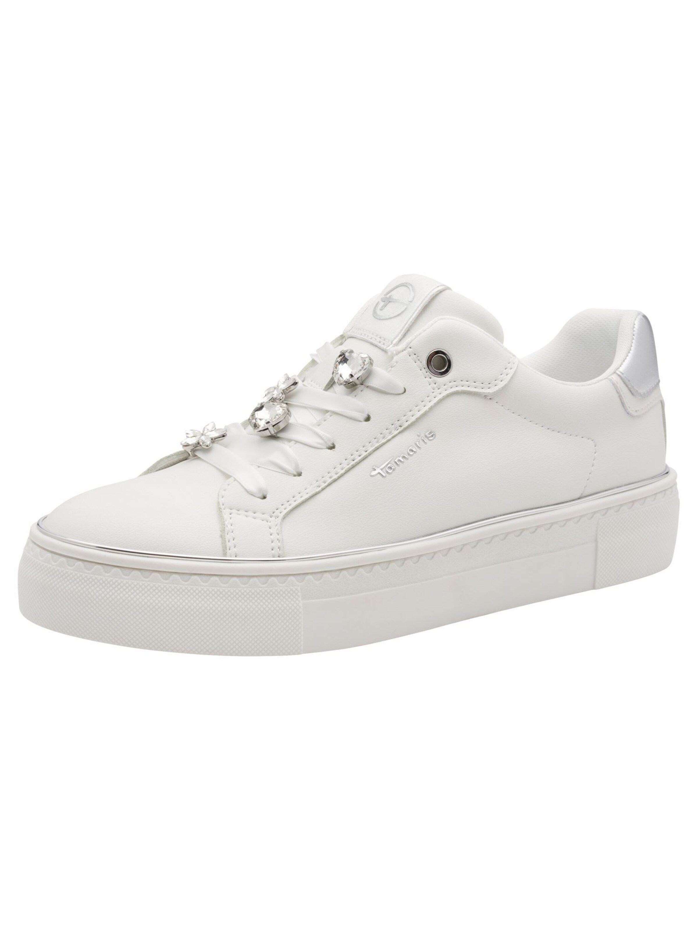 Tamaris Sneakers in White: front