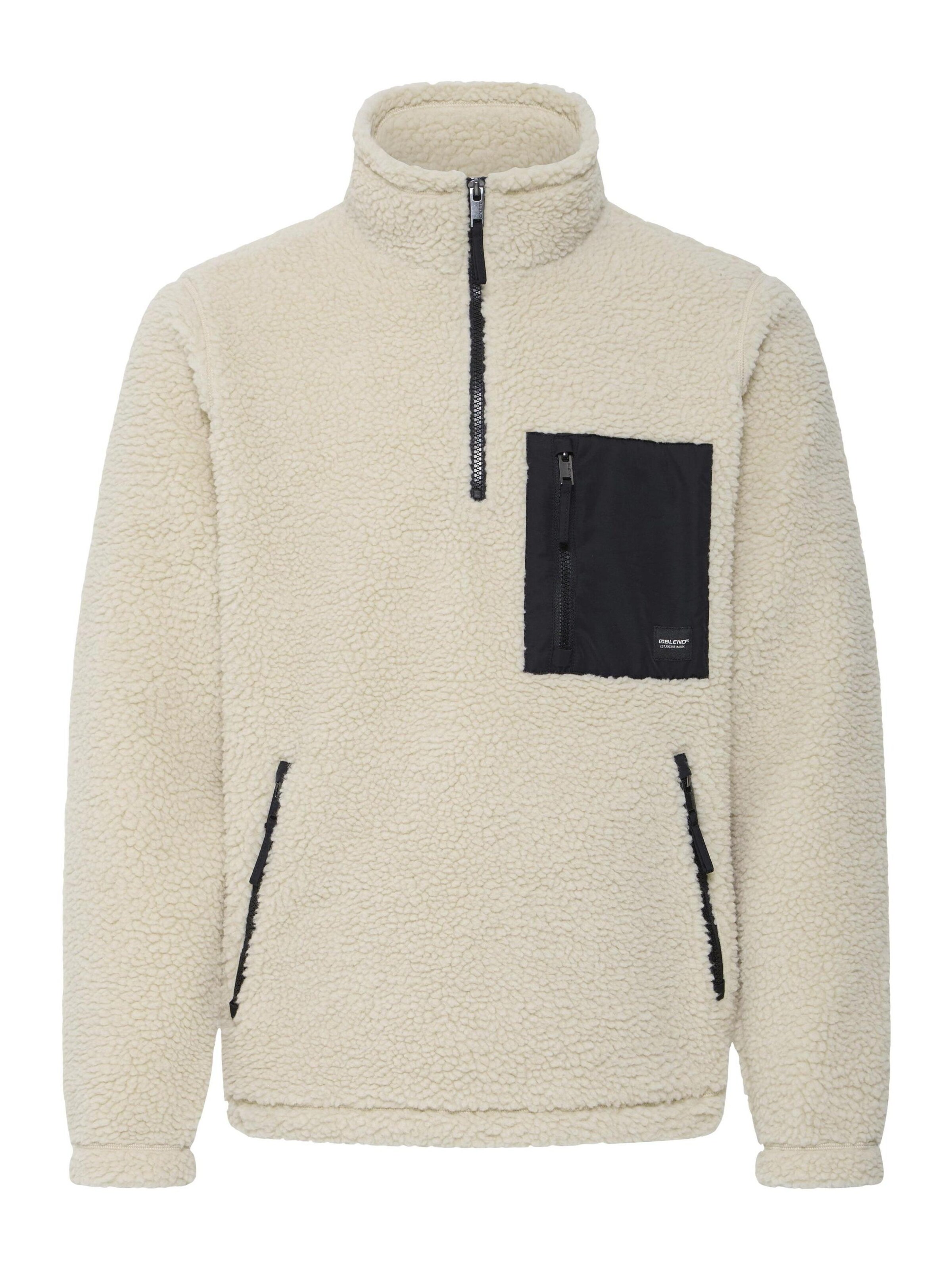 BLEND - Chaqueta polar ' BHTotto ' en beige: frente