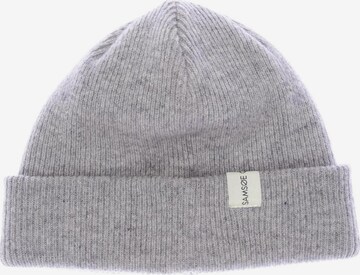 Samsøe Samsøe Hat & Cap in One size in Grey: front