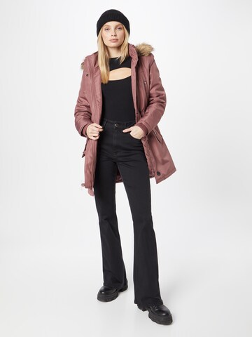 ABOUT YOU Tussenparka 'Fanny' in Roze