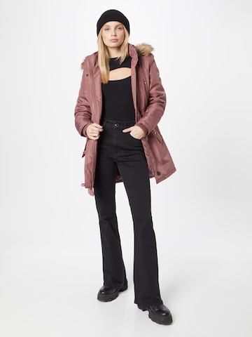 ABOUT YOU Between-seasons parka 'Fanny' in Pink
