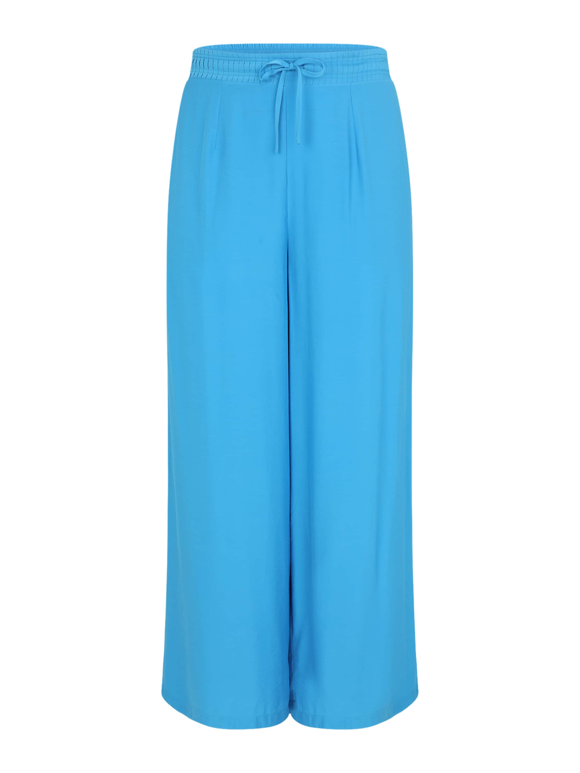 Guido Maria Kretschmer Curvy Wide leg Trousers 'Janay' in Blue: front