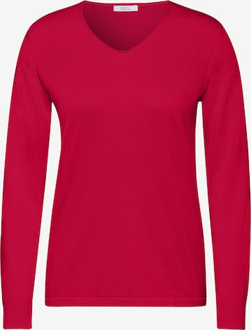 CECIL Sweater in Red: front