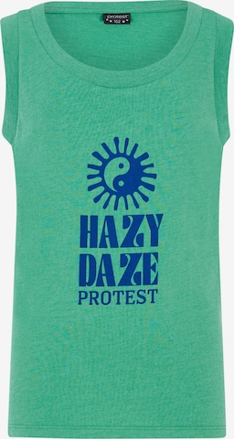 PROTEST Shirt 'PRTAdori JR' in Groen: voorkant