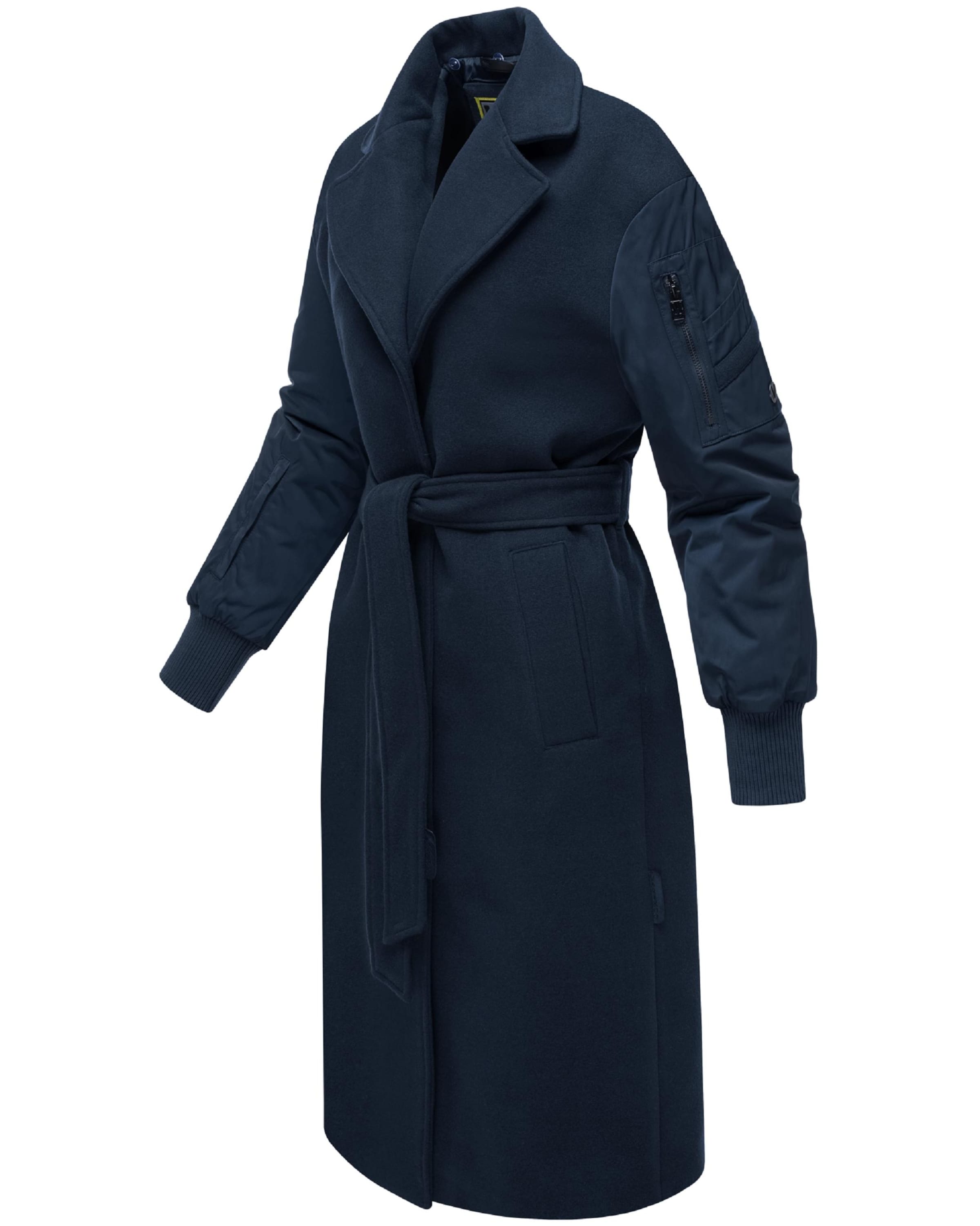 MARIKOO Mantel 'Tjadee 16' in Blau