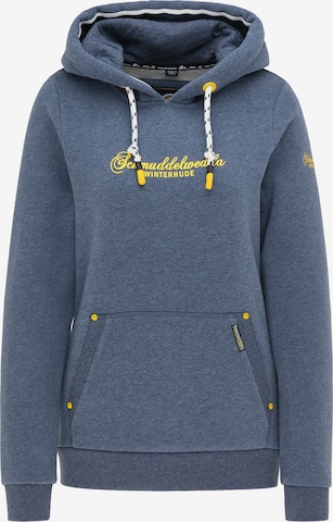 Schmuddelwedda Sweatshirt 'Hamburg' in Blue: front