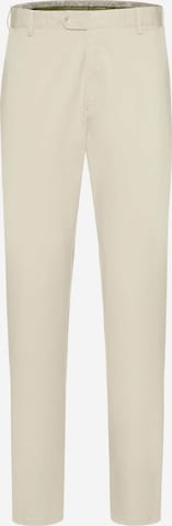 MEYER Slimfit Chino 'Oslo' in Beige: voorkant