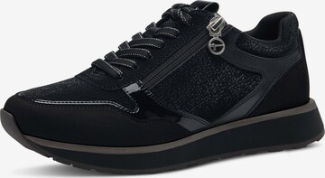 TAMARIS Sneakers laag in Zwart: voorkant