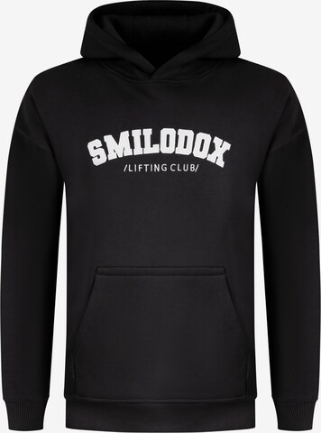 Smilodox Sweatshirt 'Harden' in Black: front