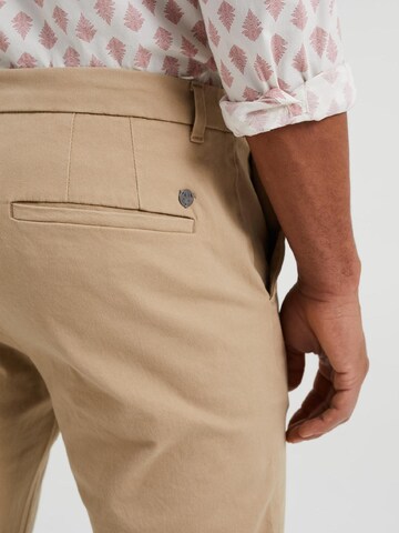 Slimfit Pantaloni eleganți de la WE Fashion pe bej