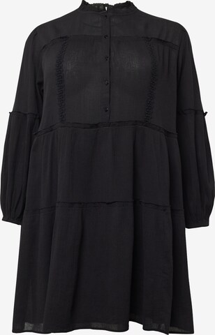 Guido Maria Kretschmer Curvy - Vestido 'Aurelia' en negro: frente