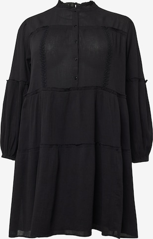 Guido Maria Kretschmer Curvy - Vestido 'Aurelia' en negro: frente