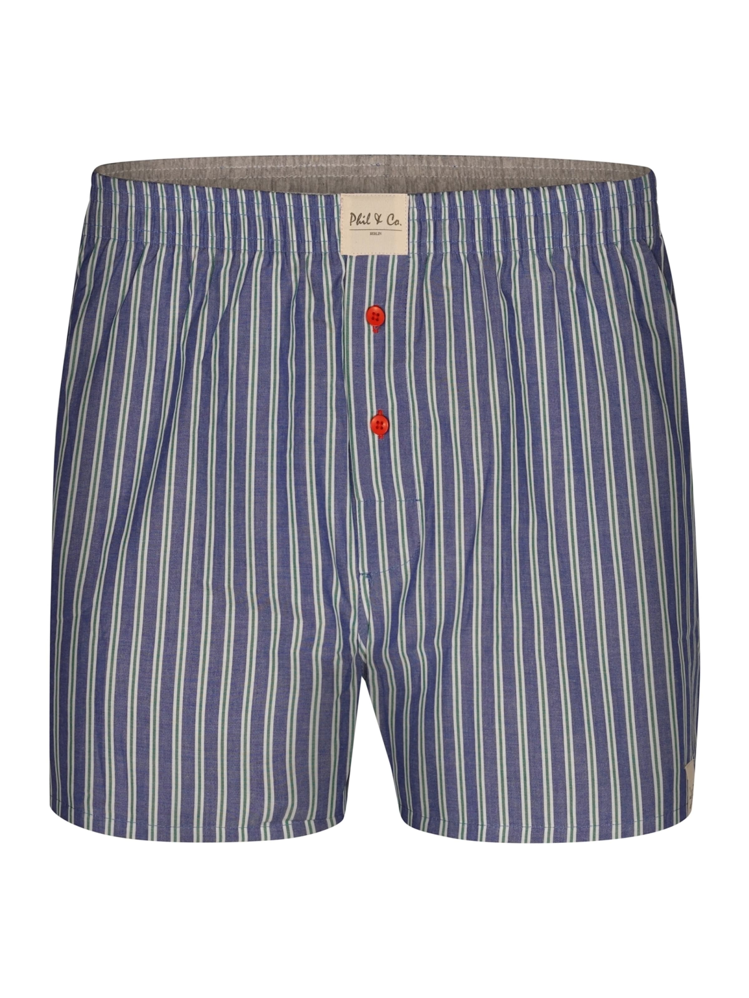 Phil & Co. Berlin - Calzoncillo boxer en azul