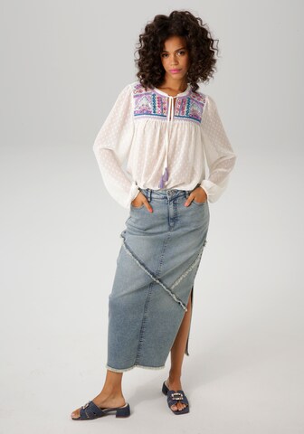 Aniston CASUAL Skirt in Blue