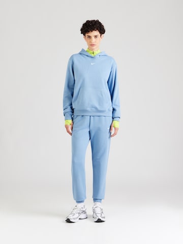 Nike Sportswear Tapered Nadrág 'Studio Fleece' - kék