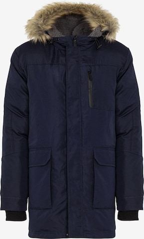 Jimmy Sanders Winter jacket in Blue: front