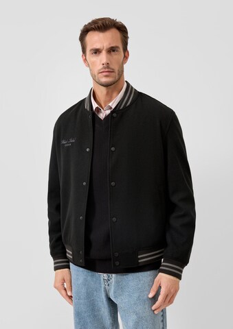 s.Oliver Jacke in Schwarz: Vorderseite