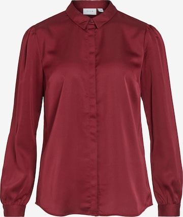 VILA Bluse 'VIELLETTE' in Rot: Vorderseite