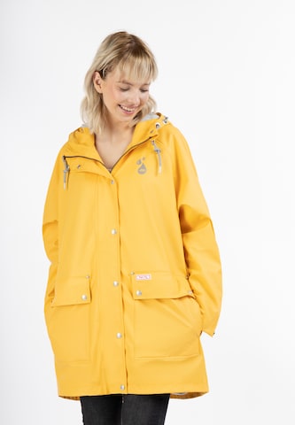 Manteau fonctionnel MYMO en jaune : devant