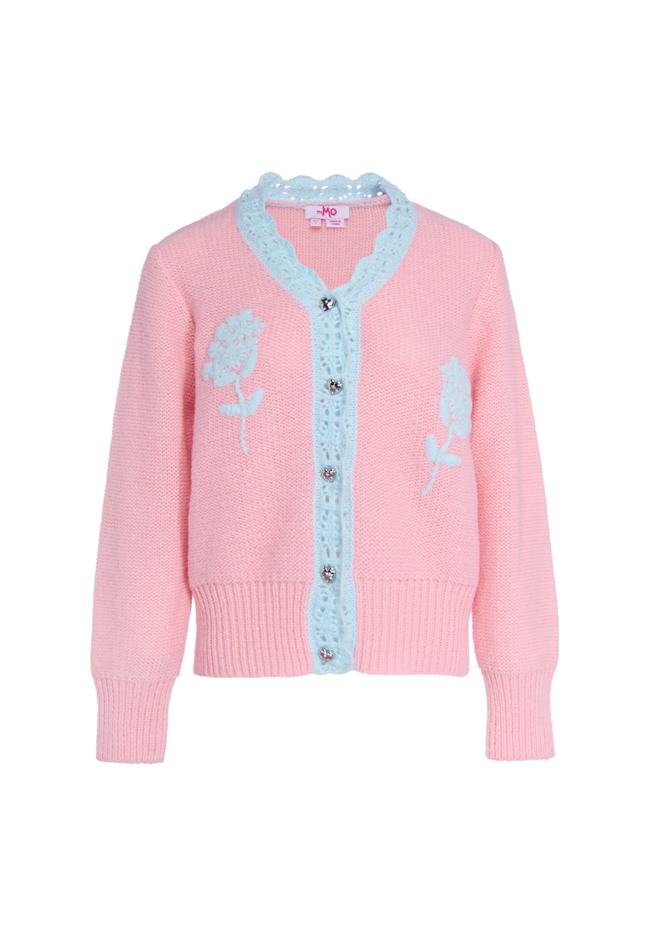 MYMO - Cárdigan 'Young Fashion' en rosa: frente