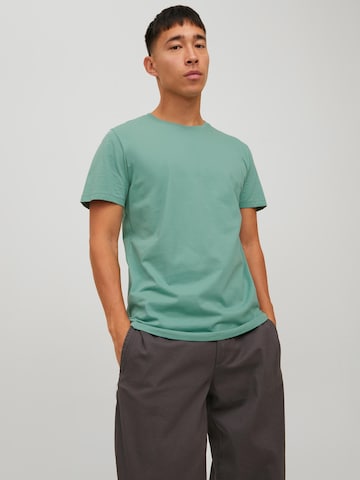 JACK & JONES T-shirt 'Ounce' i grön: framsida