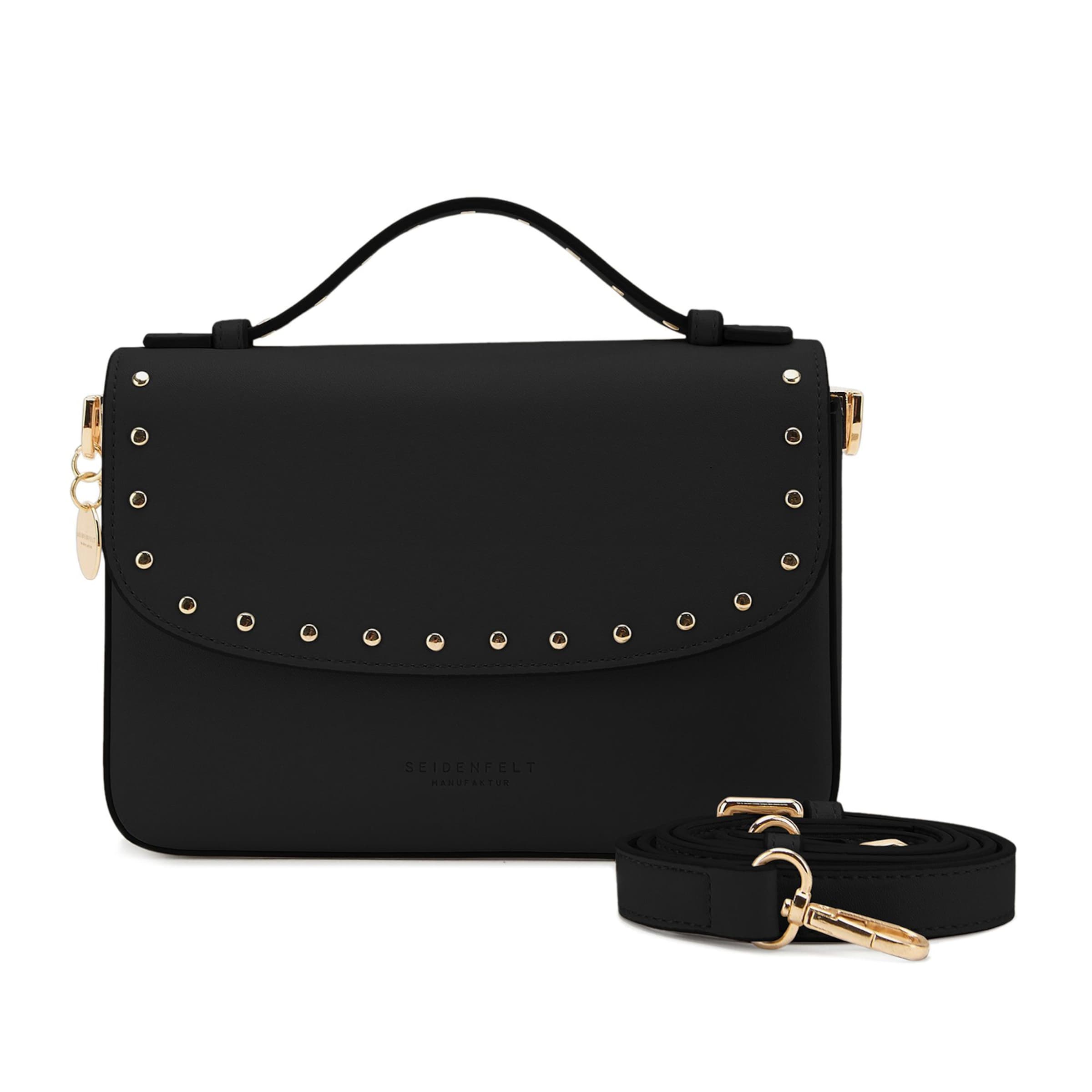 Borsa a mano 'Senja' di Seidenfelt in nero: frontale