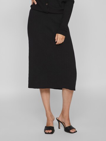 VILA Skirt 'Comfy' in Black: front