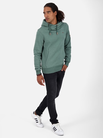 Alife and Kickin Sweatshirt 'JohnsonAK' in Green