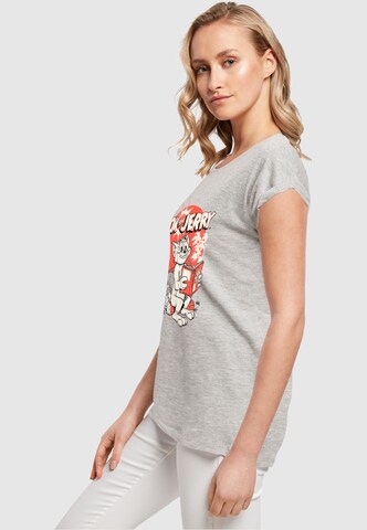 T-shirt 'Tom And Jerry - Rocket Prank' ABSOLUTE CULT en gris